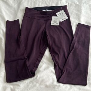 MEC MT2 merino baseleyer bottoms/leggings xs purple NWT